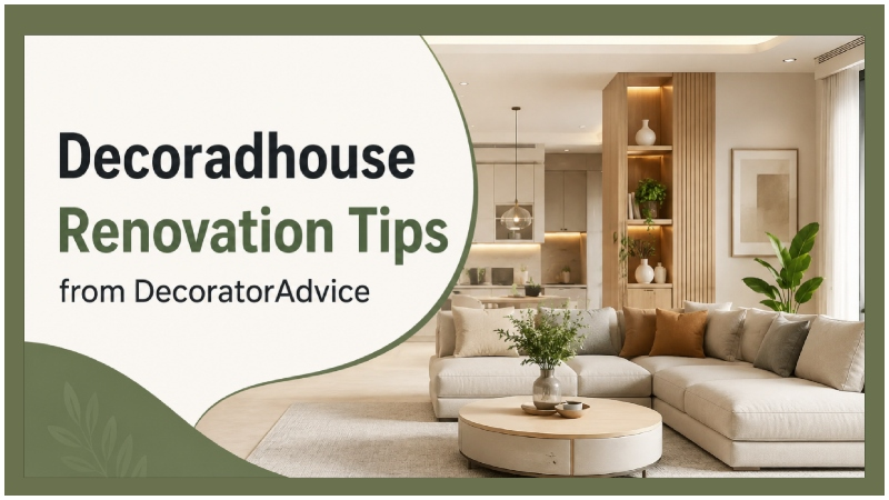 Decoradhouse Renovation Tips from DecoratorAdvice